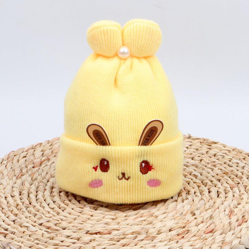 Autumn And Winter Newborn Baby Woolen Hats - NTKSTORE