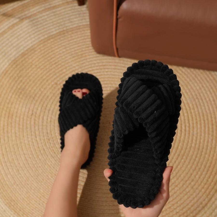 Women Cotton Slippers - NTKSTORE