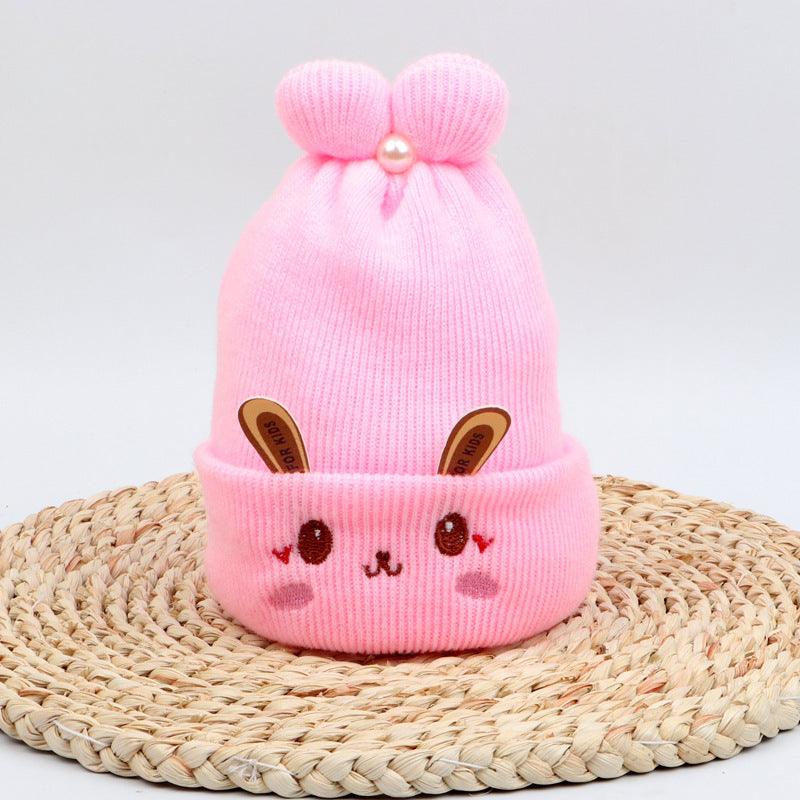 Autumn And Winter Newborn Baby Woolen Hats - NTKSTORE