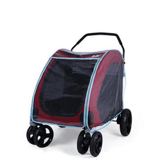 Pet Stroller Rain Cover Baby Stroller Raincoat Dog Stroller Rain Cover Wind Cover - NTKSTORE