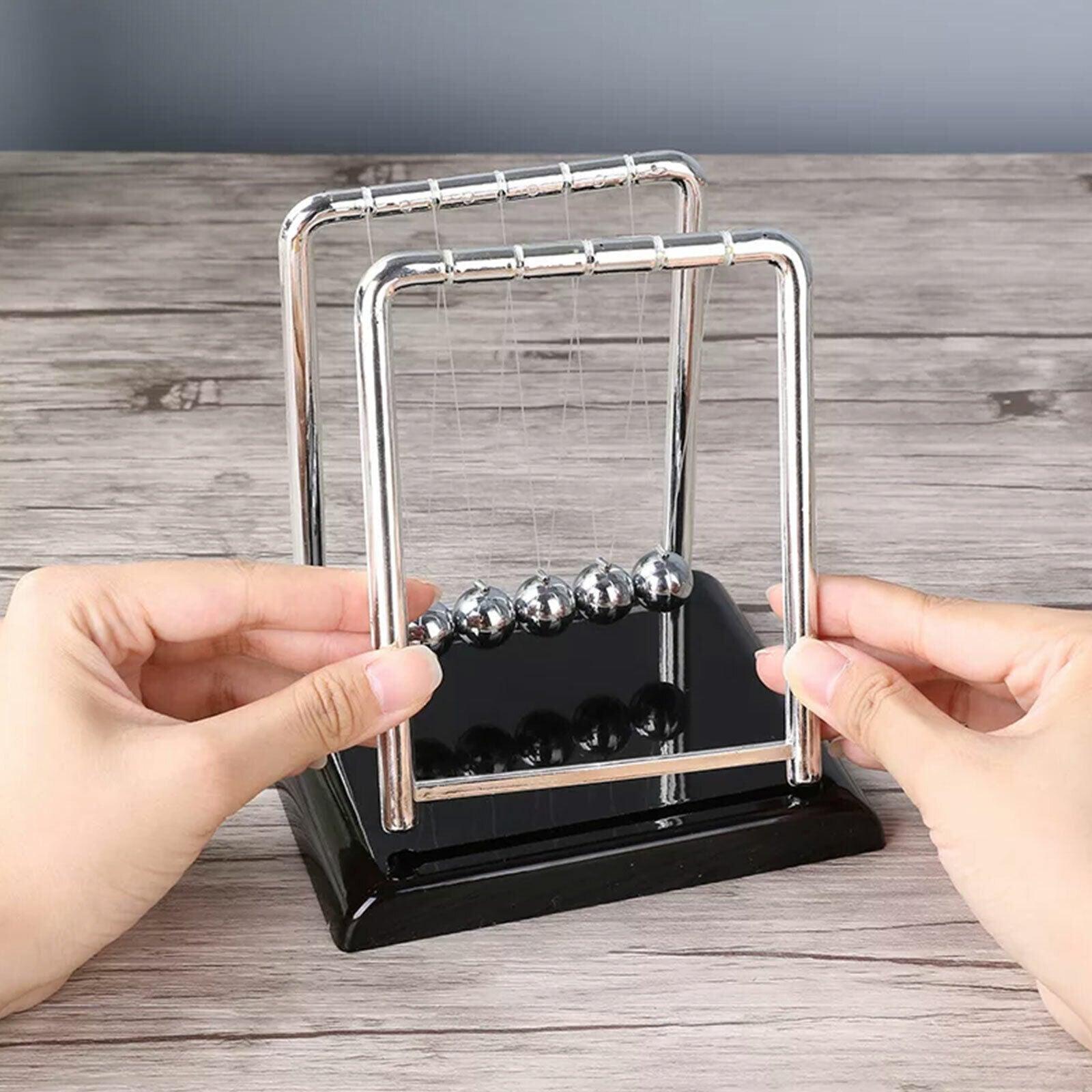 Newtons Cradle metal Balance Ball Physics Sciences - NTKSTORE