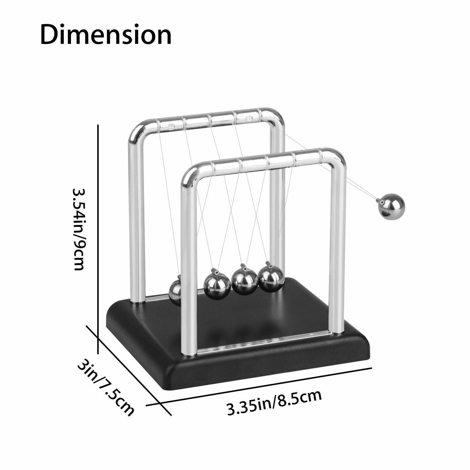 Newtons Cradle metal Balance Ball Physics Sciences - NTKSTORE