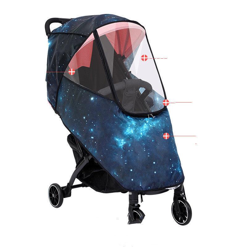 Stroller Universal Rain Cover Canopy - NTKSTORE