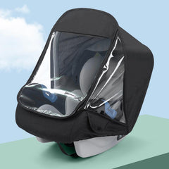 Baby Stroller Safety Cabas Transparent Rain Cover - NTKSTORE