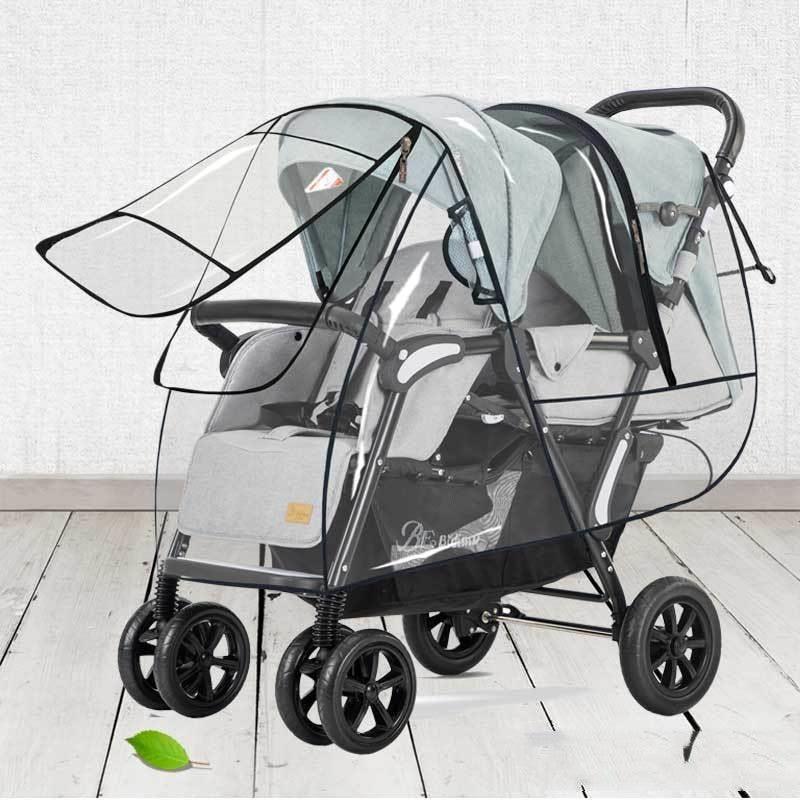 Baby Stroller Raincoat With Warm Cover - NTKSTORE