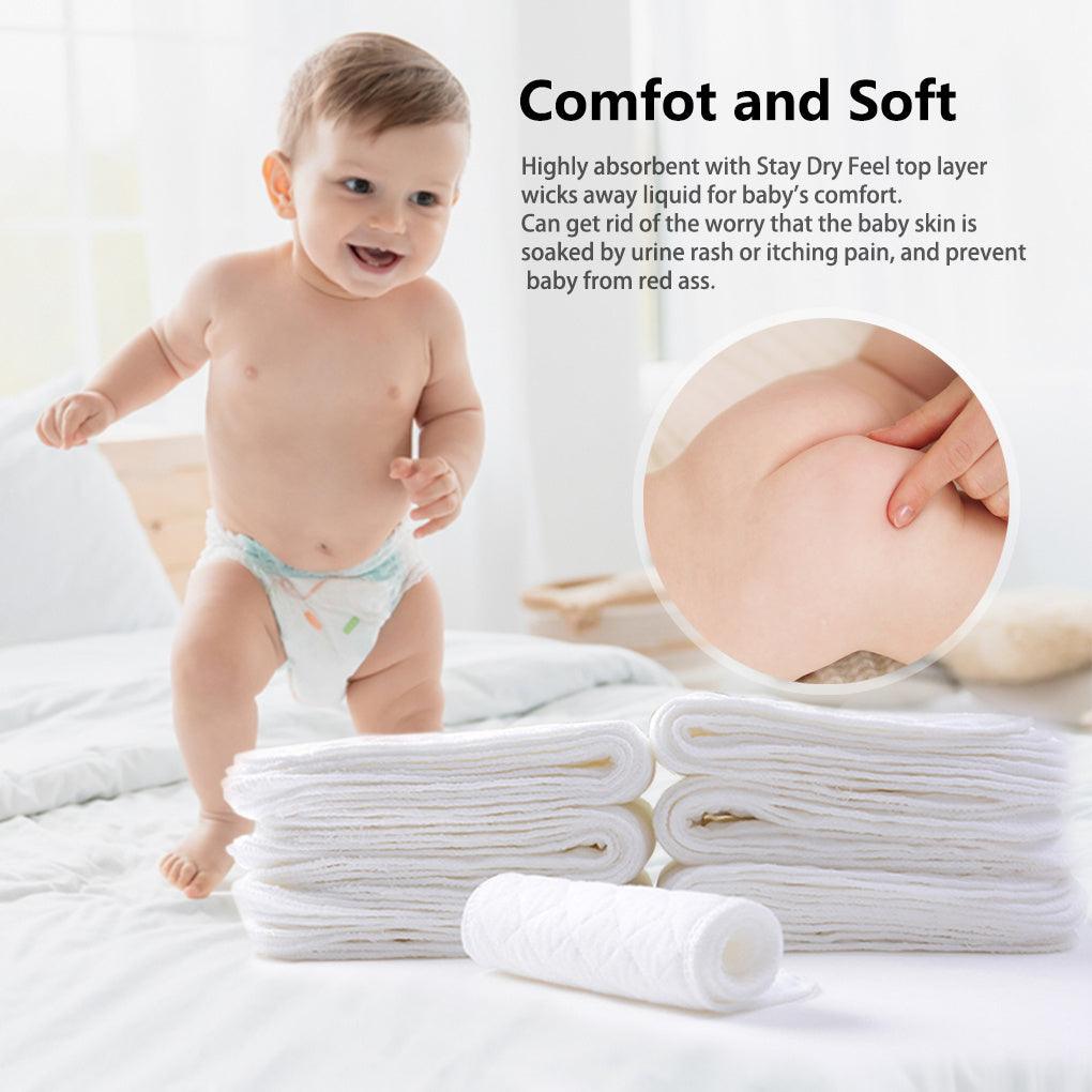 Three Layers Of Ecological Cotton Baby Diapers Soft And Absorbent - NTKSTORE